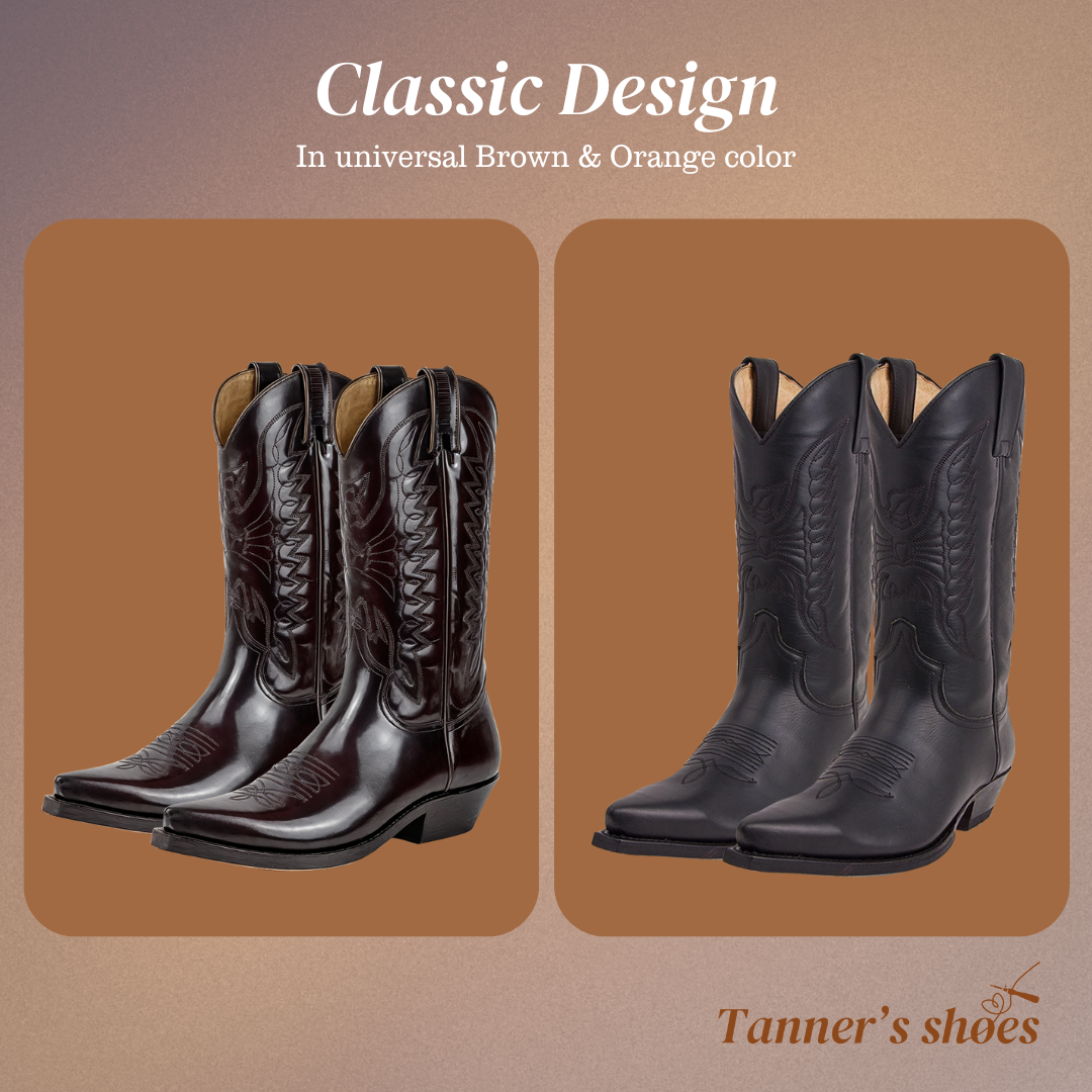 Aurora | High Heel Pointed Toe Leather Boots for Women